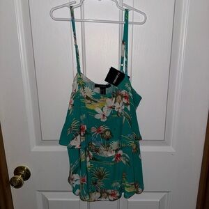 Forever 21 Floral Tank Top